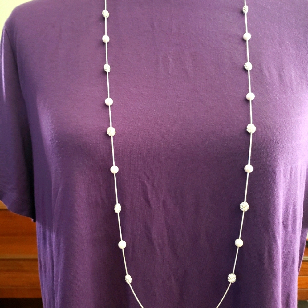 Ann Klein silver necklace
